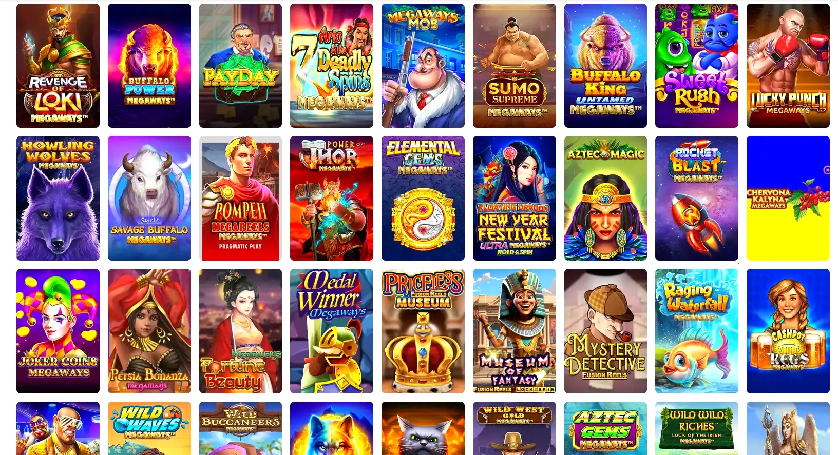 Overzicht van populaire spellen bij Vipzino online casino
